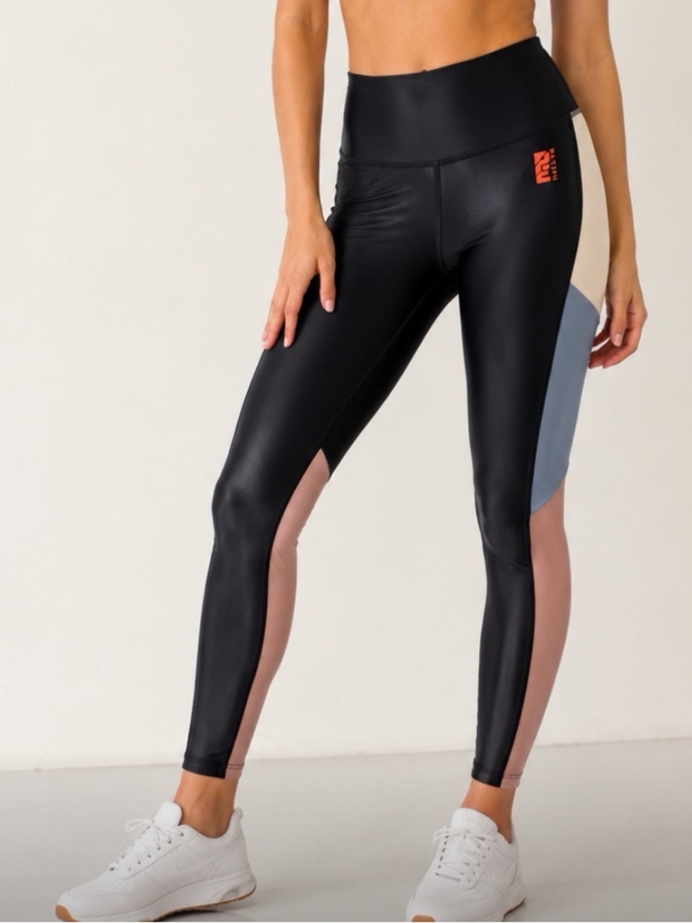 P.E NATION Black Athletic Leggings Size M